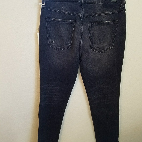 NWT AMO Babe Jeans in Rascal (Black Wash) SZ 31 - Picture 3 of 7